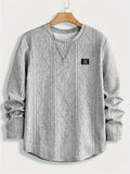 Edwin | Textured Crew Neck Top