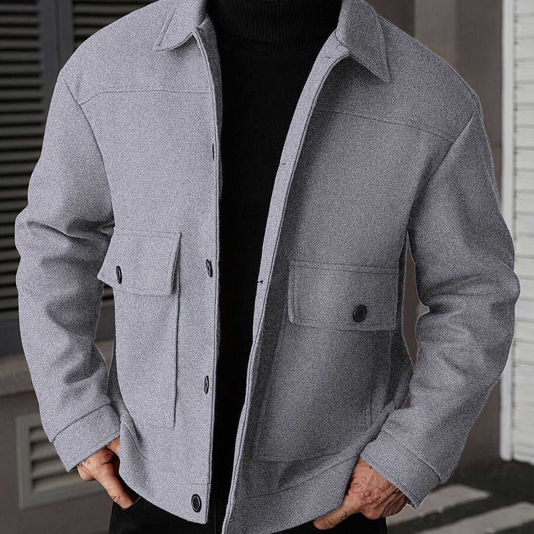 Donovan | Gestructureerde Utility Jacket