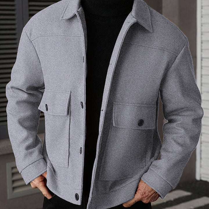 Donovan | Gestructureerde Utility Jacket