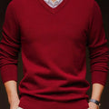 Emory | Klassieke V-hals Pullover