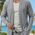Theodore | Open-Front Textured Cardigan