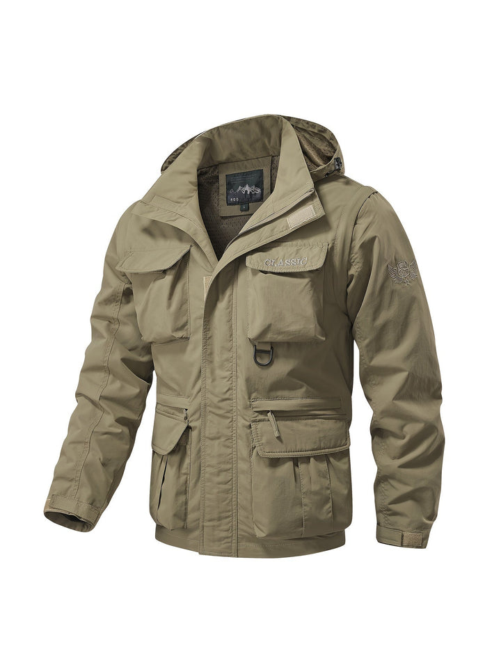 Dexter | Robuuste Multi-Pocket Cargo Jas