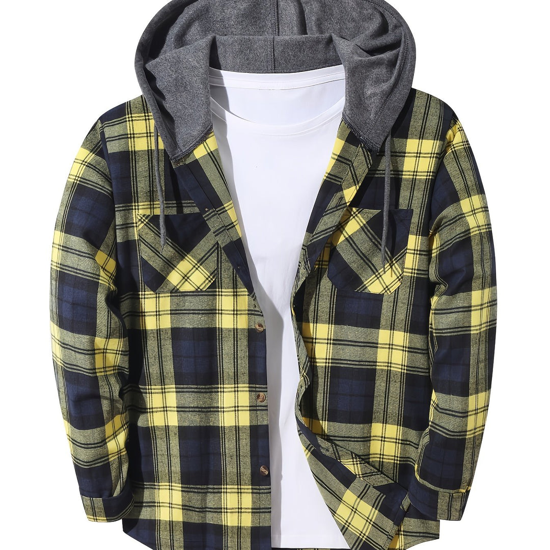 Braxton | Geruite Hoodie Shirt