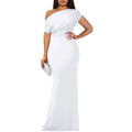 Roos | Elegante Off-Shoulder Avondjurk