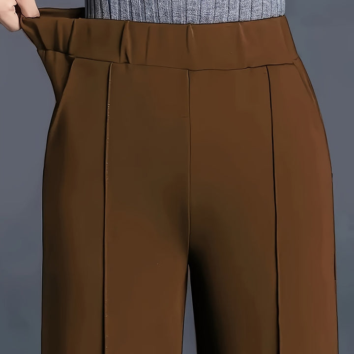 Claudia | Hoge Taille Wijde Pantalon