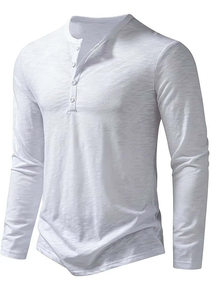 Dalton | Klassieke Knopsluiting Henley
