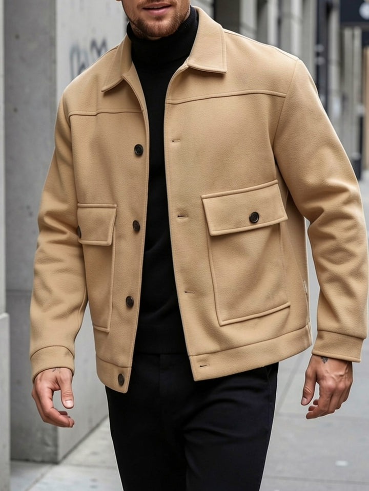 Donovan | Gestructureerde Utility Jacket