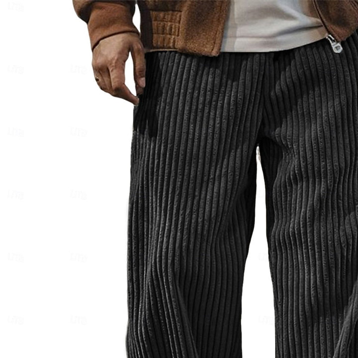 Bryson | Ontspannen Ribbels Wijde-Pantalon