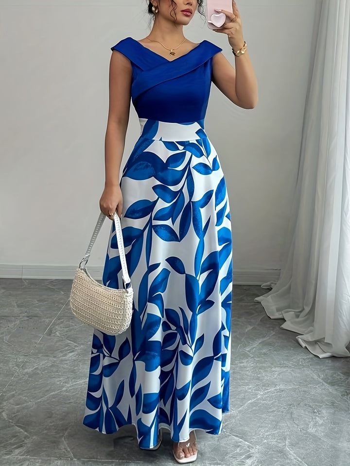 Lucille | Elegante Bloemen Maxi Jurk