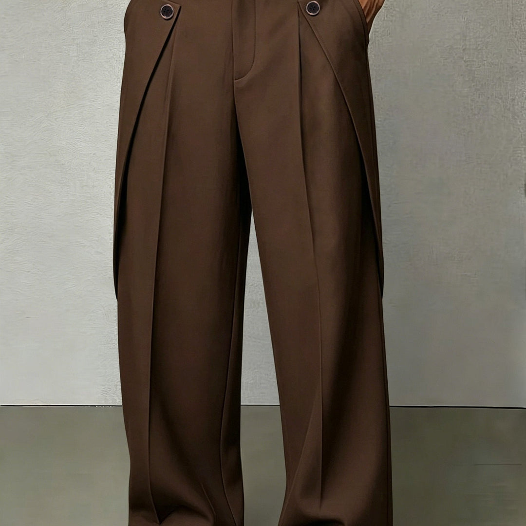 Hudson | Geplooide Wijde Pantalon