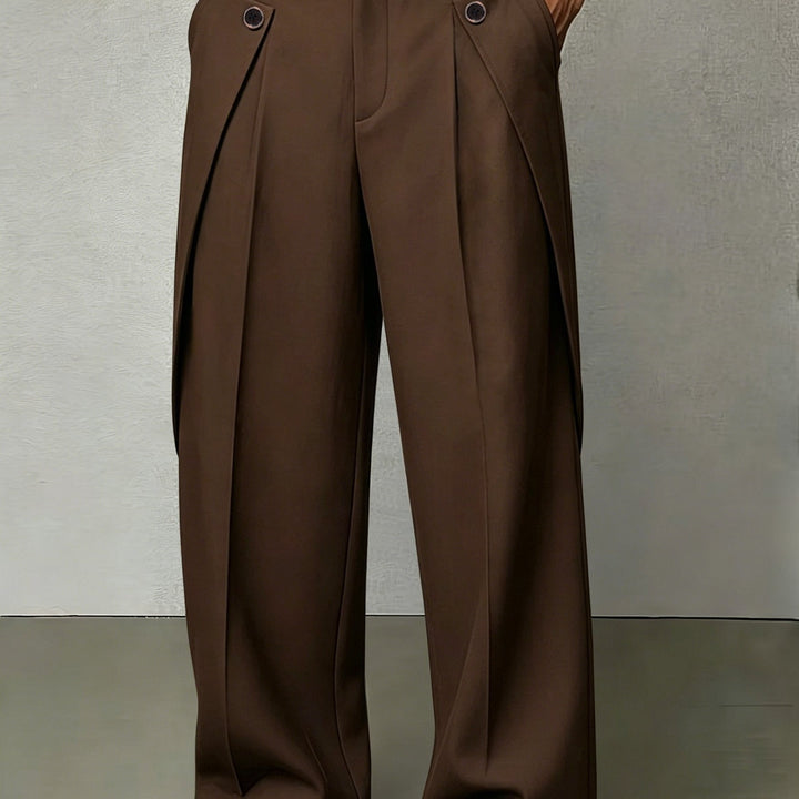 Hudson | Geplooide Wijde Pantalon