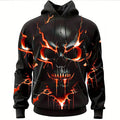 Cyrus | Halloween Skull Graphic Hoodie
