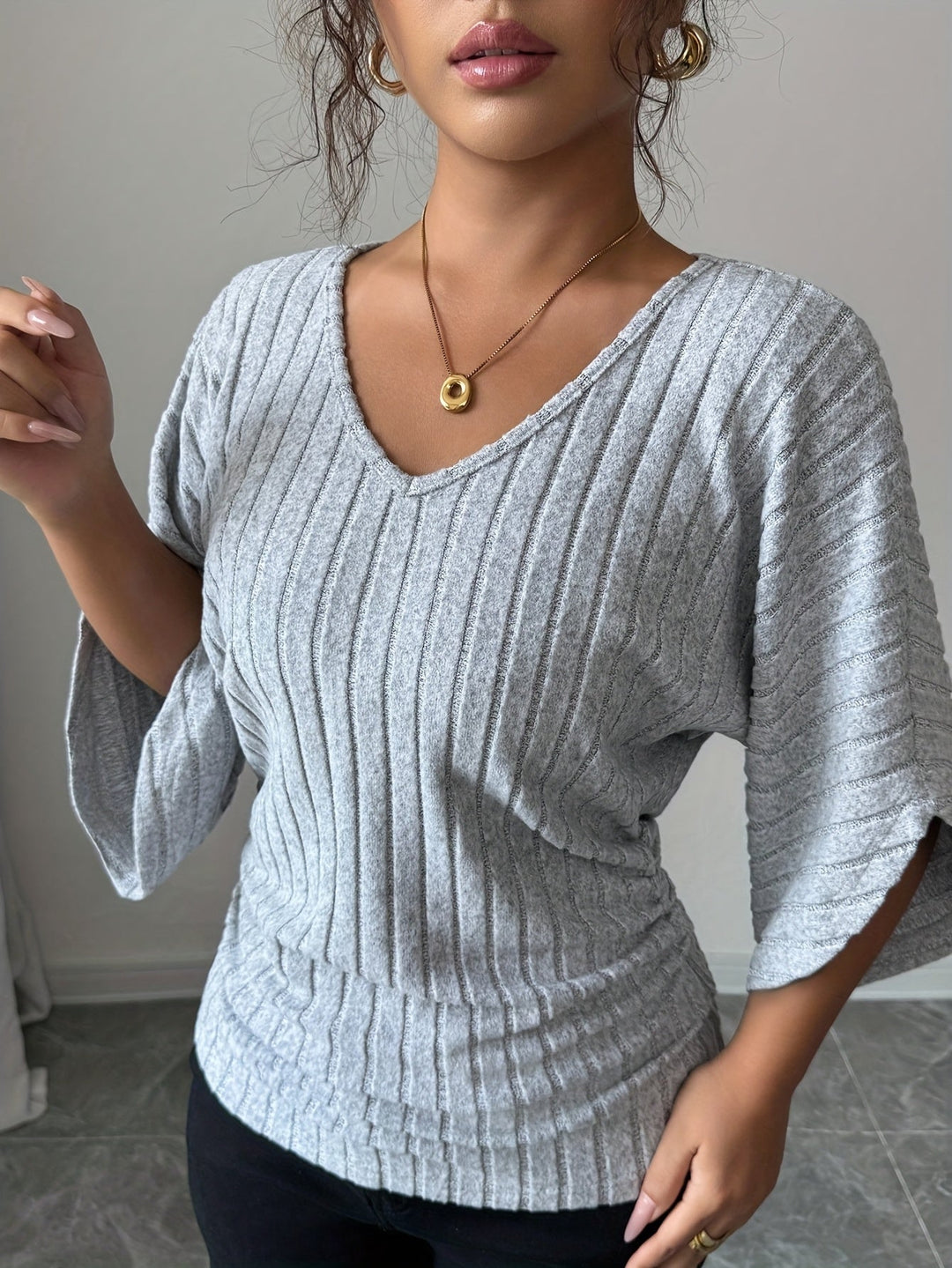 Marianne | Ontspannen V-Hals Top