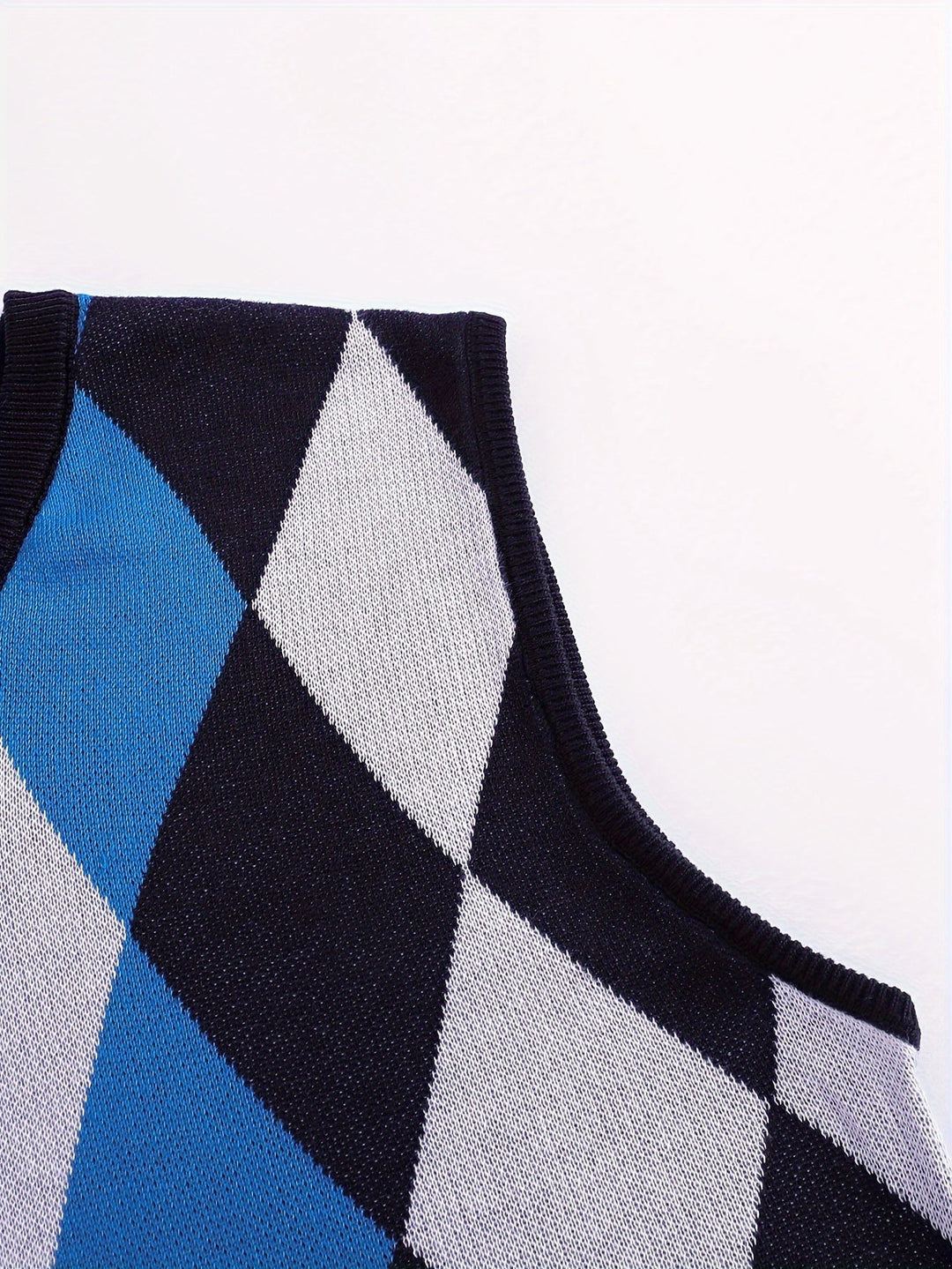 Chandler | Klassieke Argyle Trui Vest
