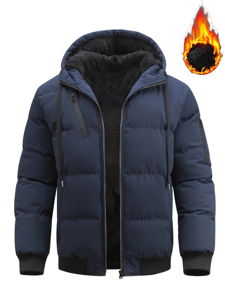 Bruce | Gequilt Winterjack met Capuchon