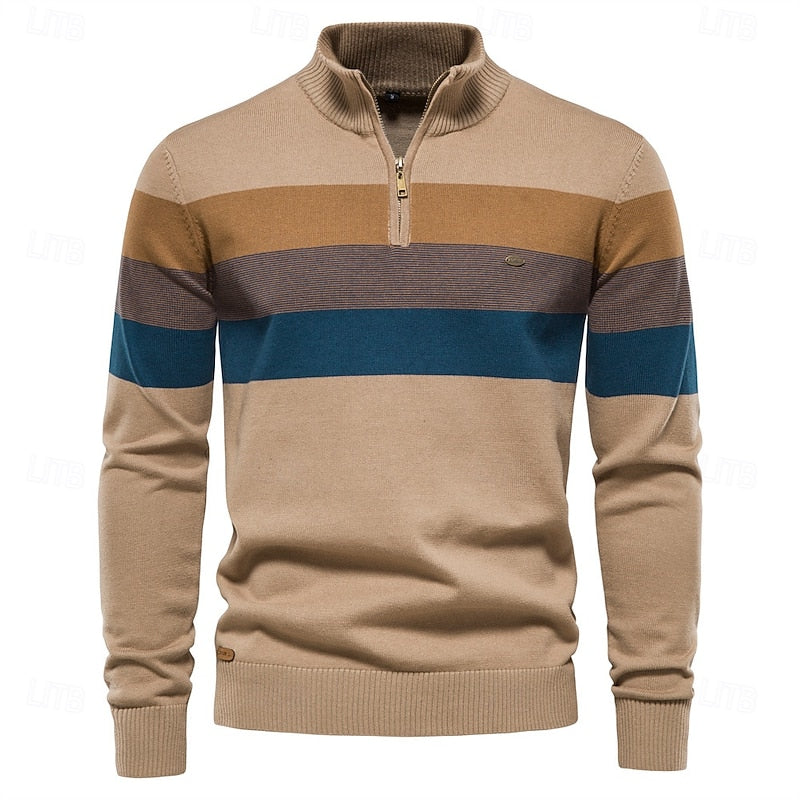 Gerald | Kwart-Zip Breisweater