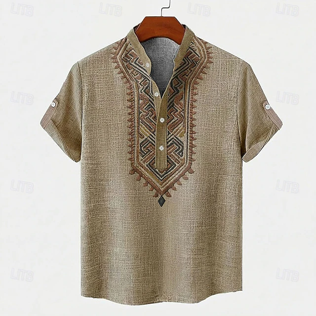 Sebastian | Geborduurd Vintage Shirt