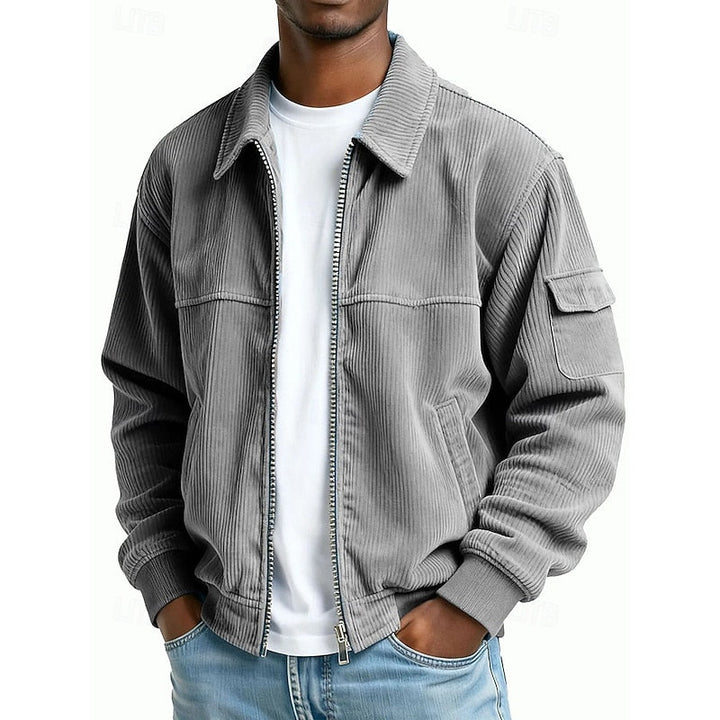 Jasper | Geribbelde Textuur Jacket
