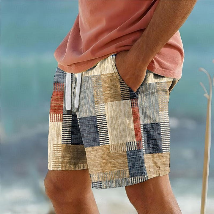 Dean | Patchwork Vakantie Zwemshorts