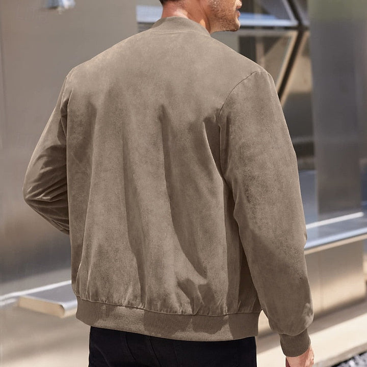 Lincoln | Staande Kraag Zip Jacket