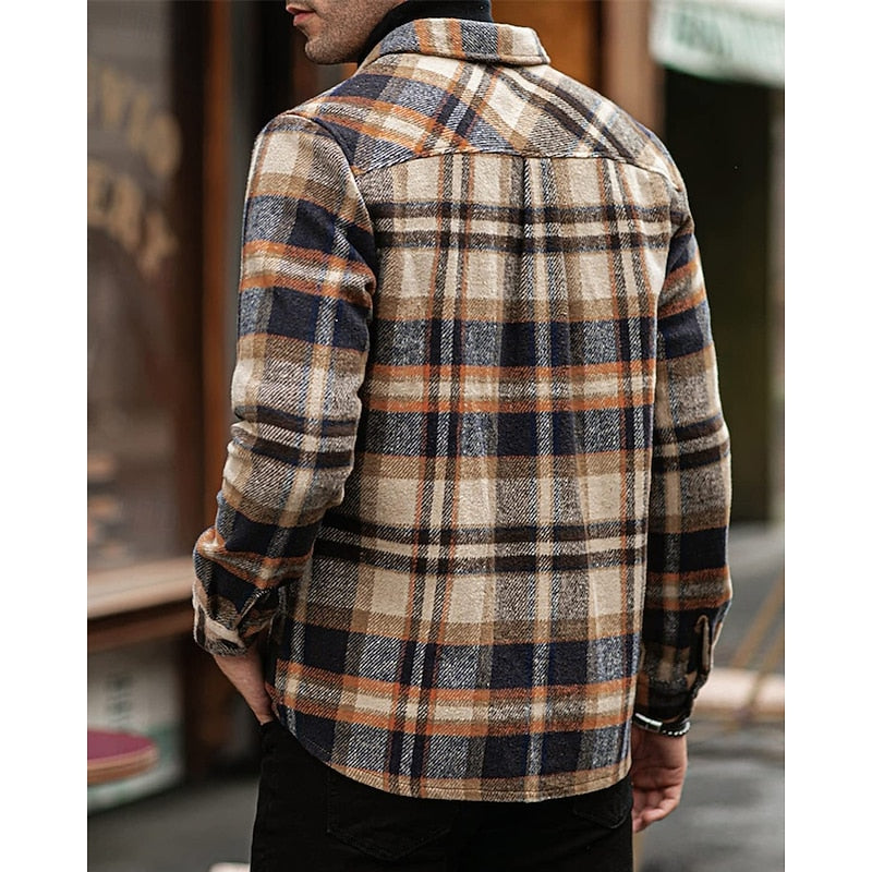 Dawson | Robuuste Geruite Shirtjas