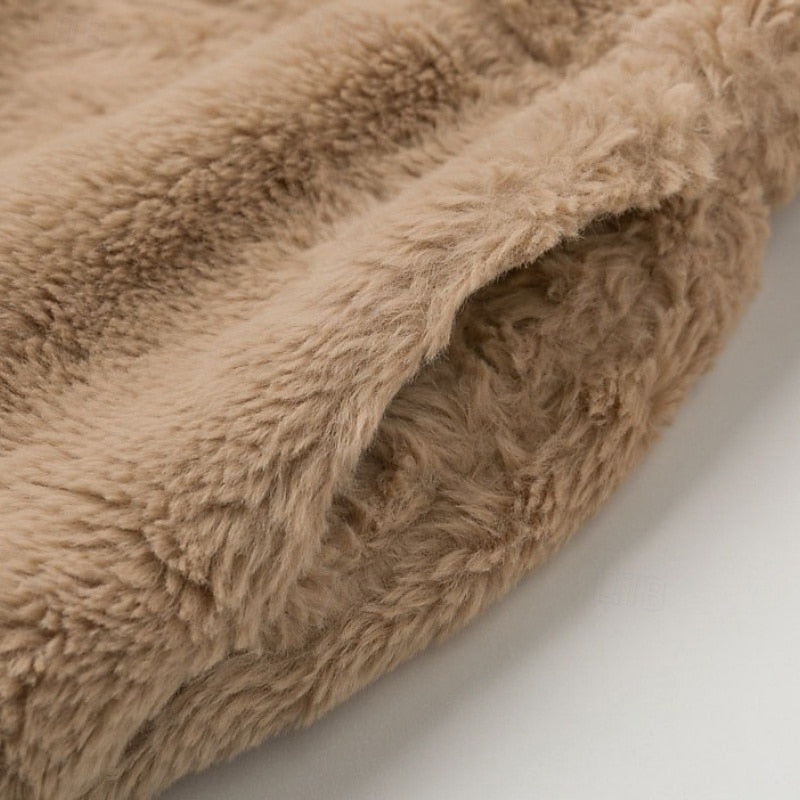 Estelle | Pluche Cropped Zip Jacket