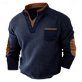 Harvey | Textured Henley Shirt