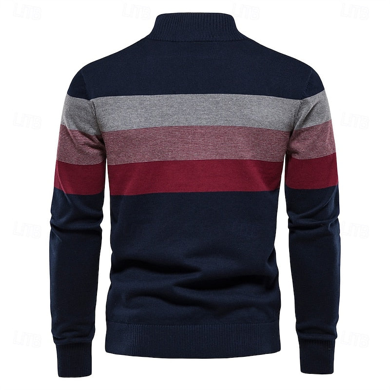 Gerald | Kwart-Zip Breisweater