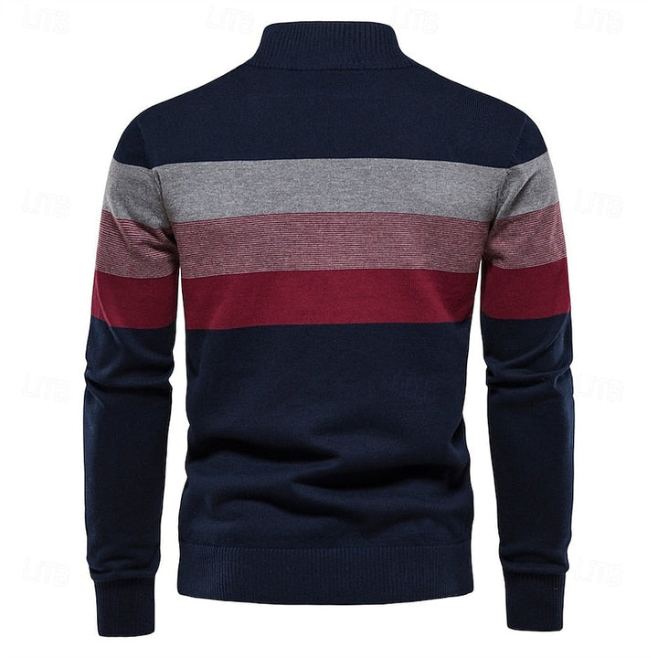 Gerald | Kwart-Zip Breisweater
