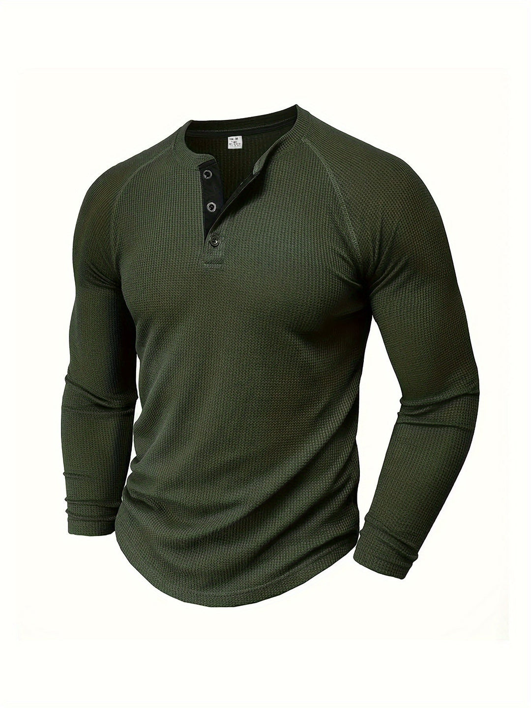 Graham | Klassieke Button Henley Shirt
