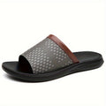 Elliot | Geweven Slide Sandalen