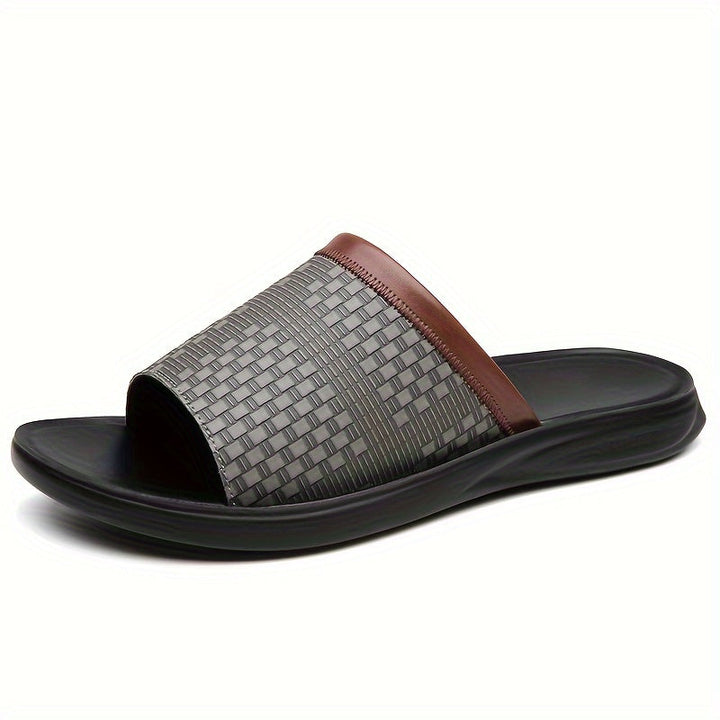 Elliot | Geweven Slide Sandalen