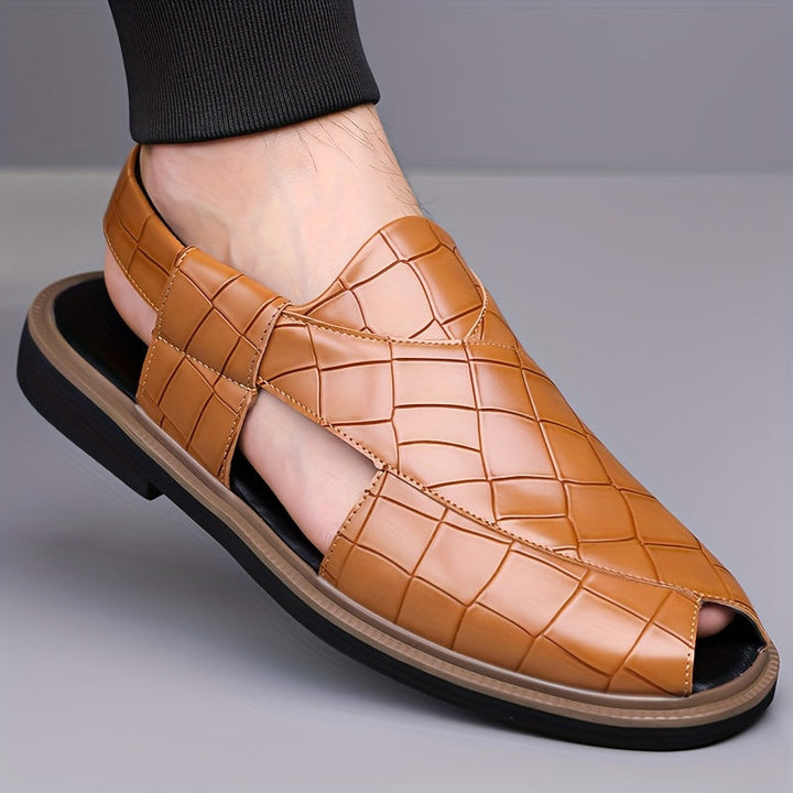 Malcolm | Geweven-Stijl Comfort Sandalen