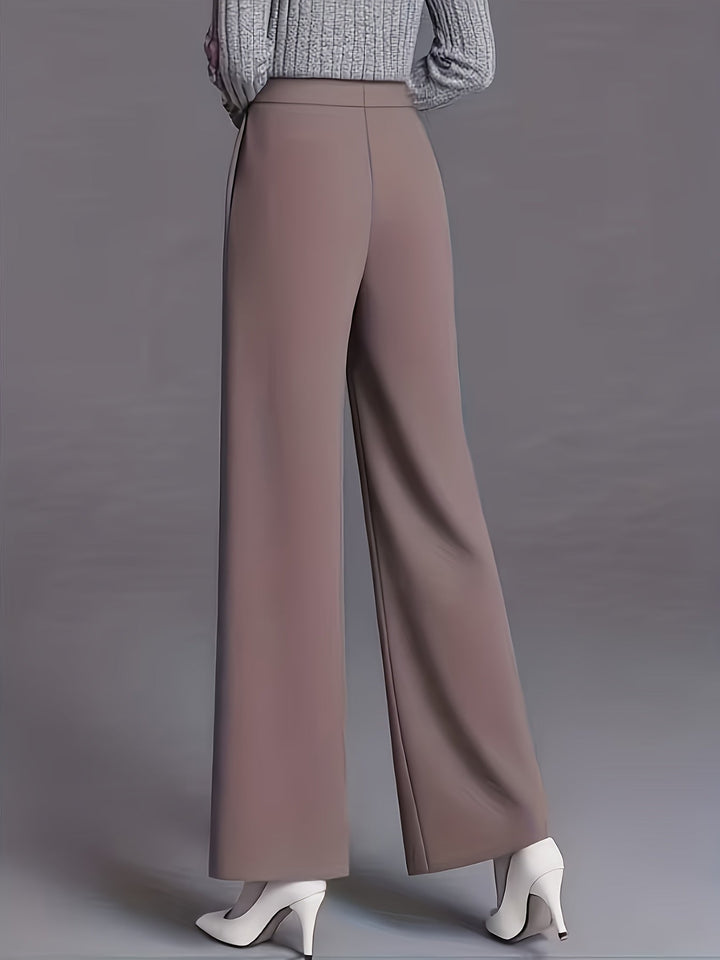 Claudia | Hoge Taille Wijde Pantalon