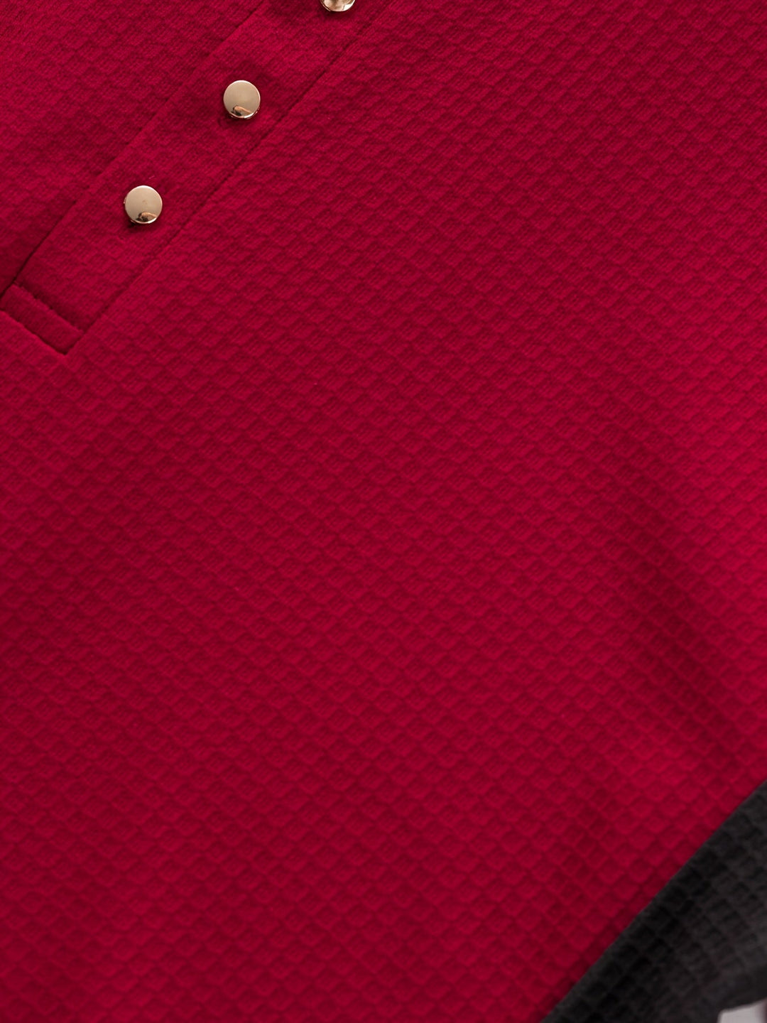 Curtis | Getextureerde Lange Mouwen Henley