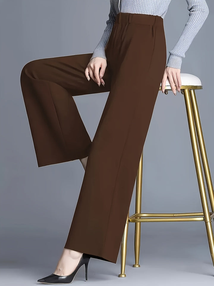 Claudia | Hoge Taille Wijde Pantalon