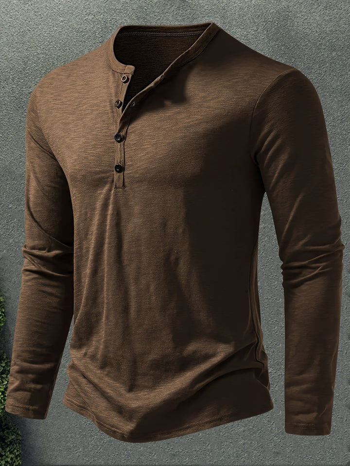 Dalton | Klassieke Knopsluiting Henley