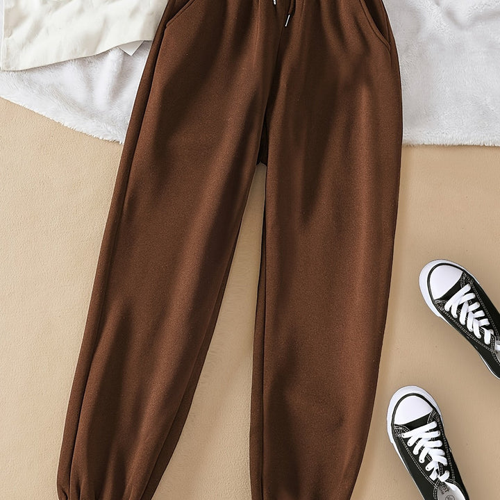 Frances | Ontspannen Joggingbroek met Koord