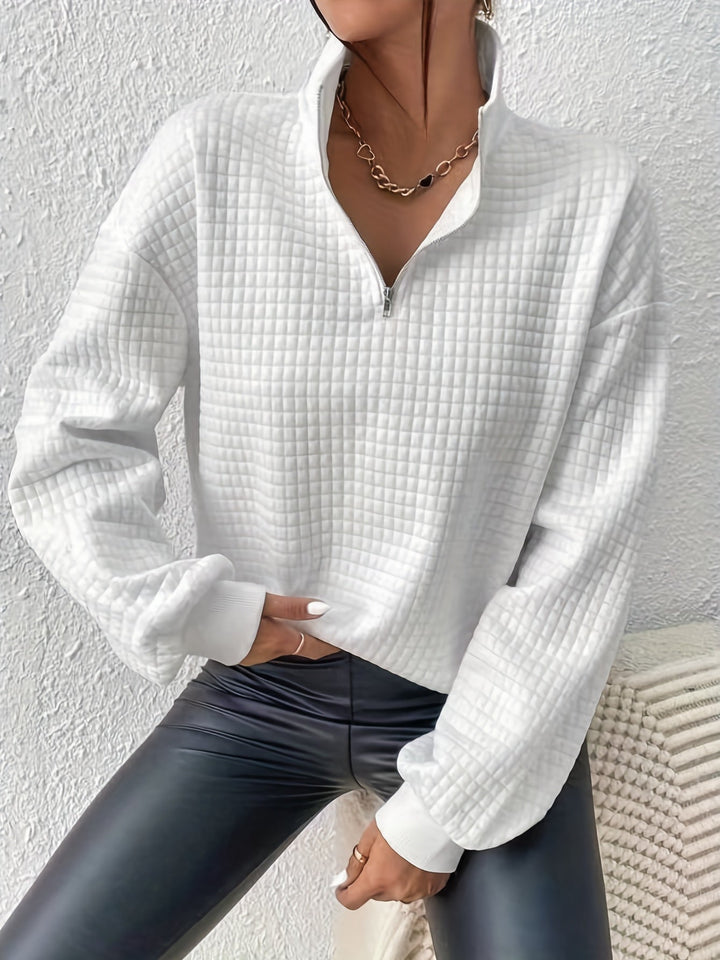 Susanna | Ontspannen Quarter-Zip Pullover