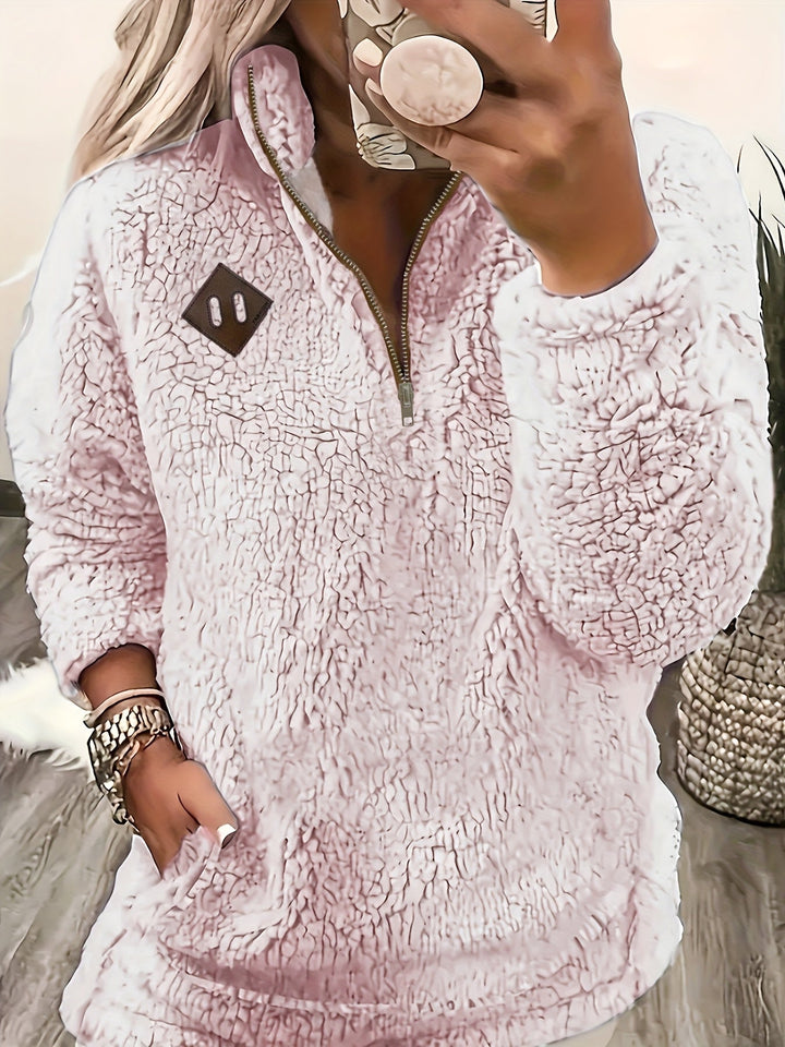 Renee | Gezellige Half-Zip Pullover