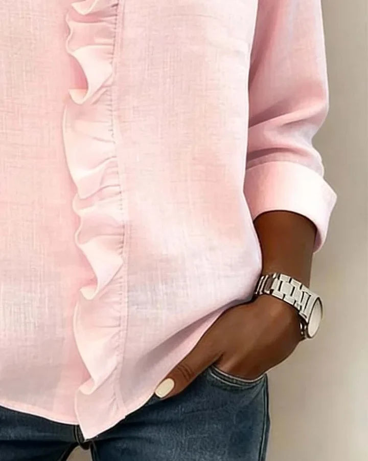 Chloe | Lichtgewicht V-Hals Blouse