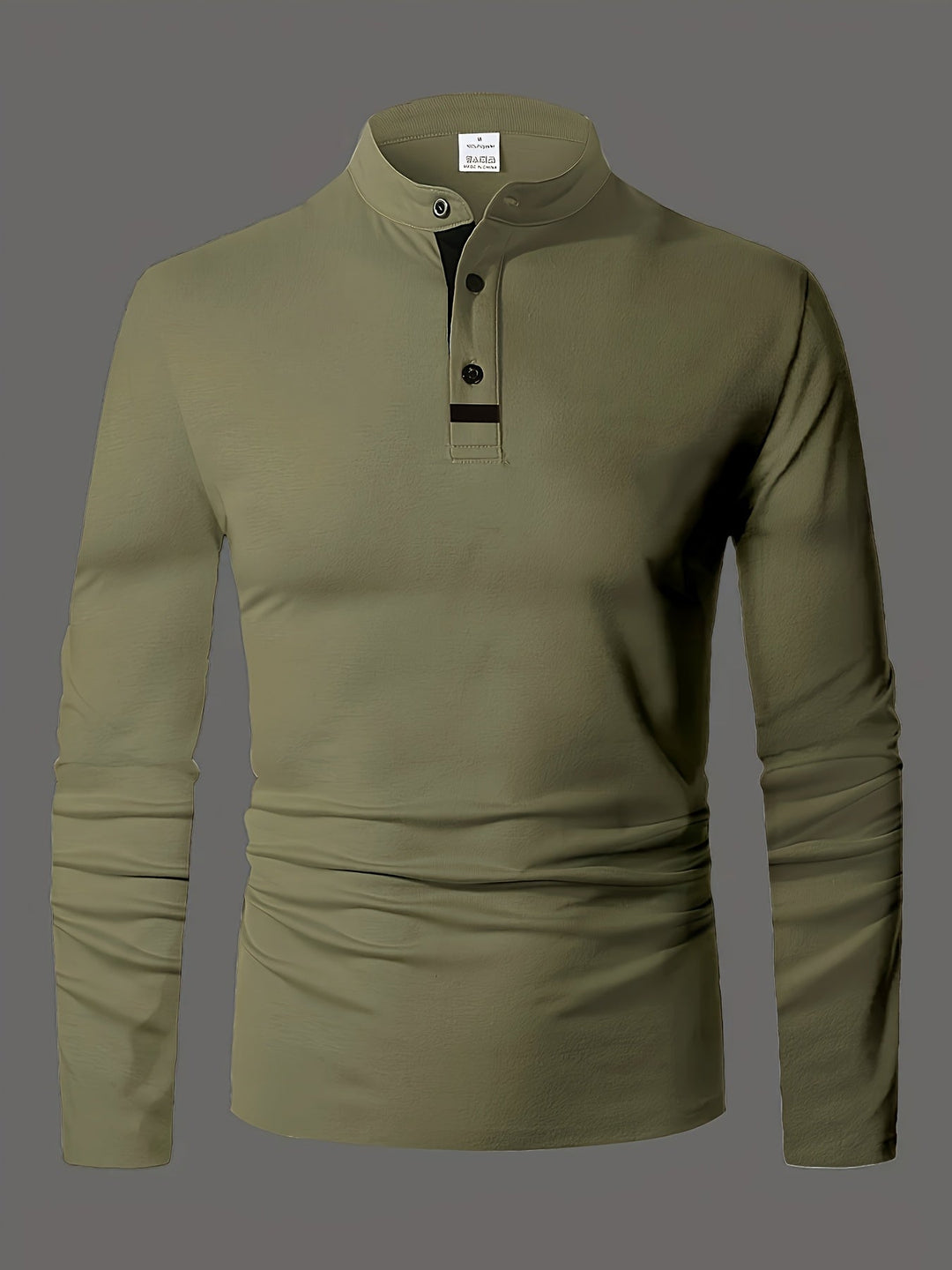 Jasper | Verfijnde Lange Mouwen Henley
