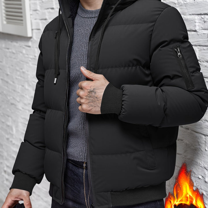 Bruce | Gequilt Winterjack met Capuchon