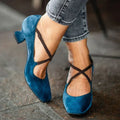 Aubree | Elegante Premium Strap Mid-Heels