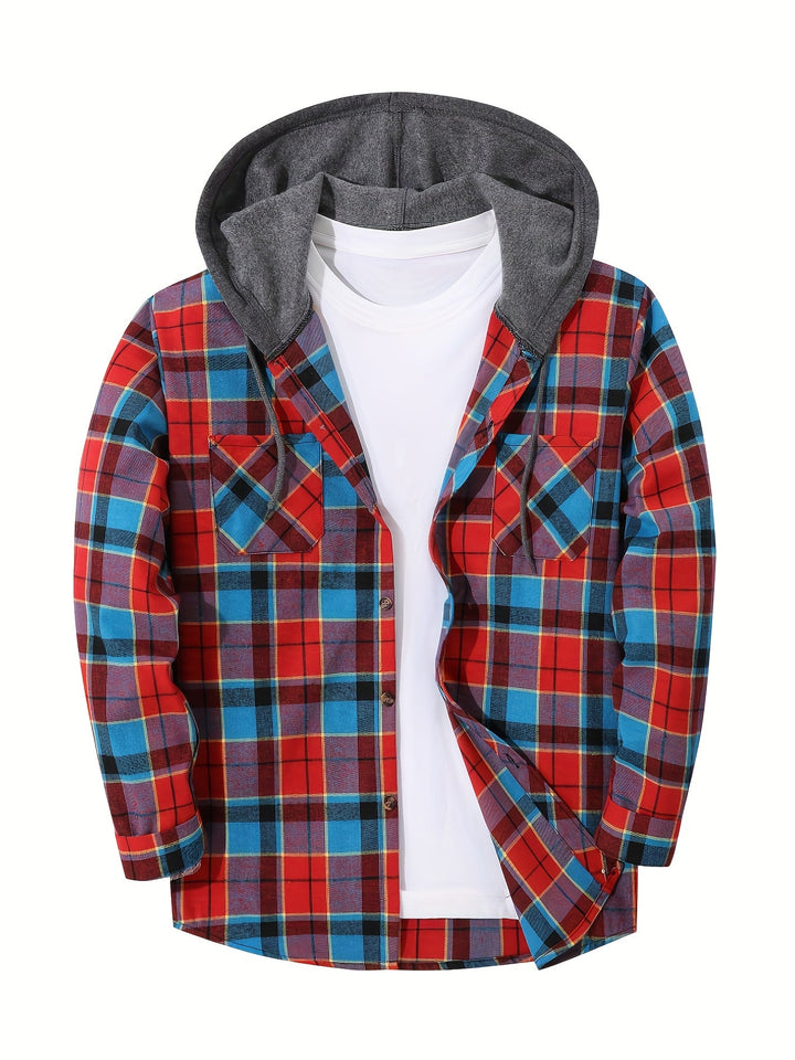 Braxton | Geruite Hoodie Shirt