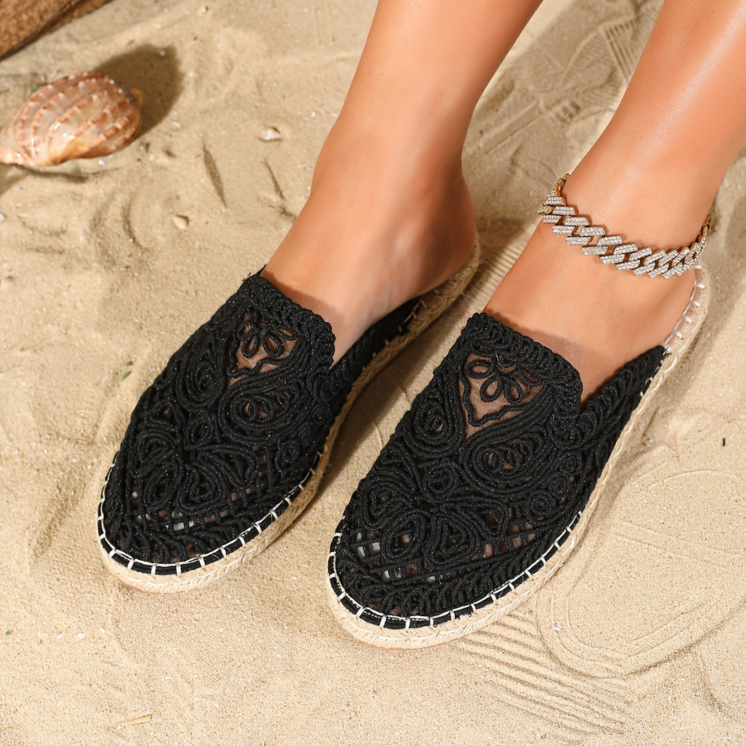 Bonnie | Geweven Slip-On Muilen