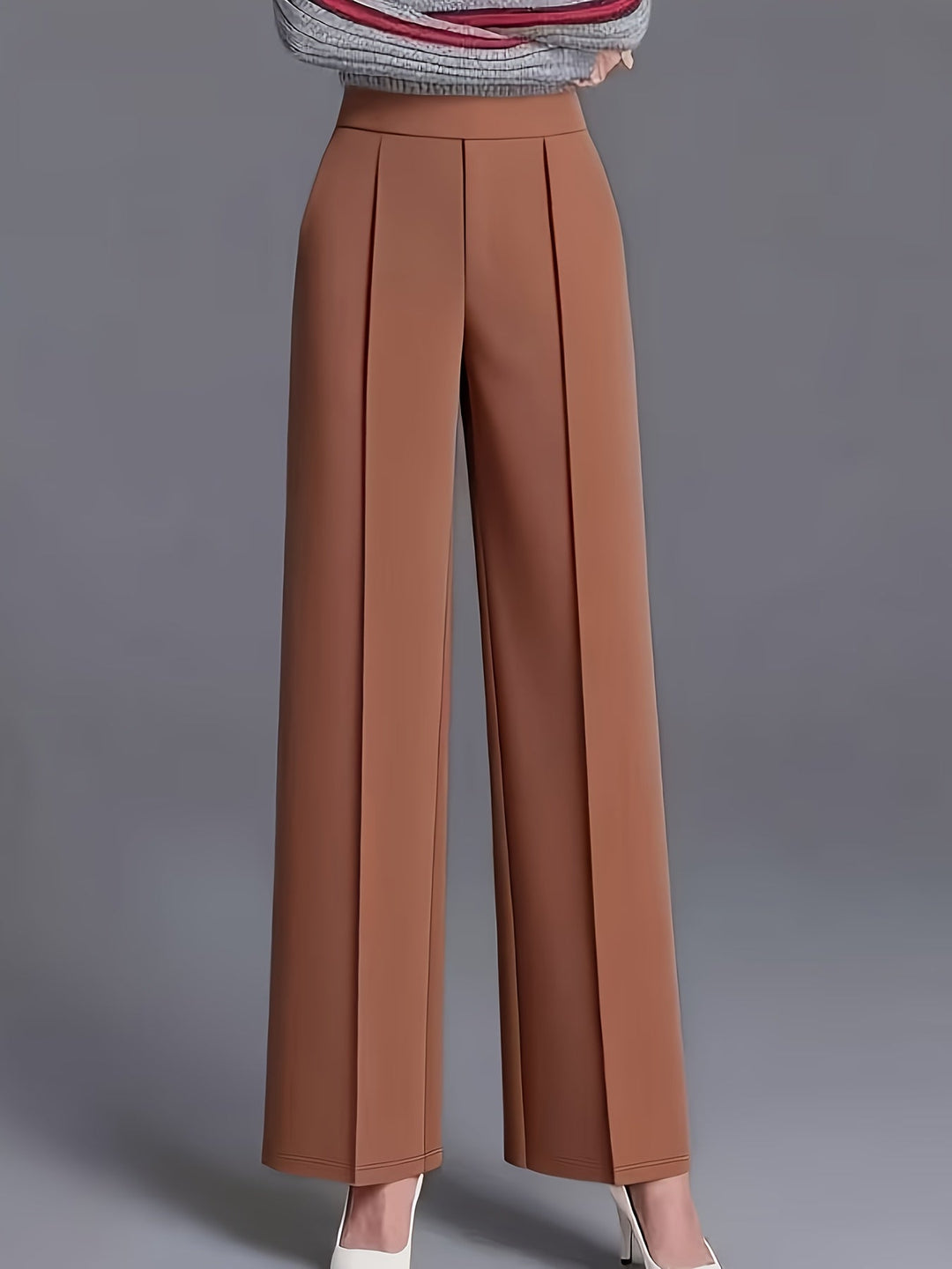 Claudia | Hoge Taille Wijde Pantalon