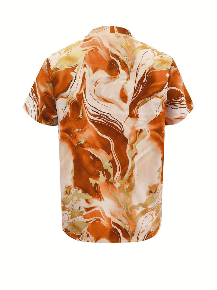 Joanna | Kunstzinnige Swirl-Print Blouse