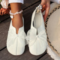 Cecilia | Slip-On Ballerina's met Strikaccent