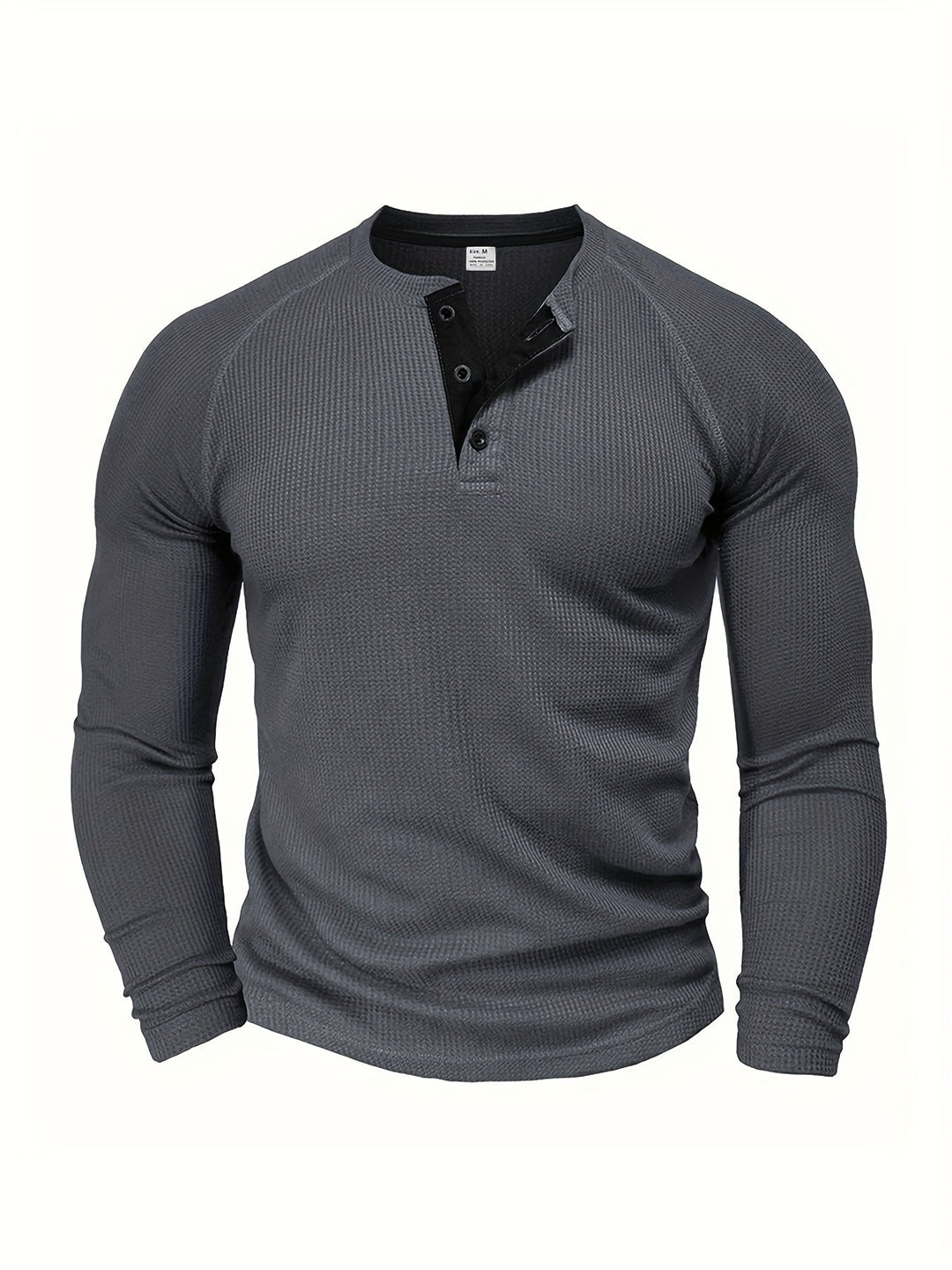 Graham | Klassieke Button Henley Shirt